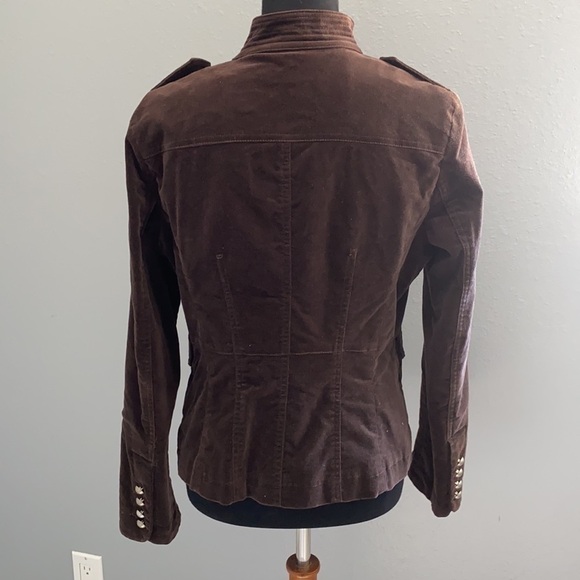 Brown Button Down Corduroy Jacket medium - Picture 7 of 8